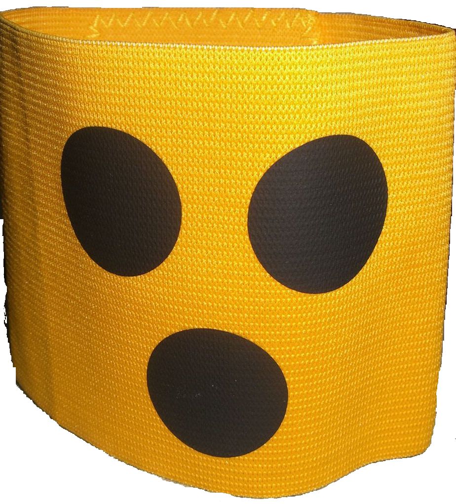 Verkehrsschutz - Armbinde, elastisch, Umfang: 28cm mit Klettverschluss