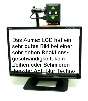 Bildschirmlesegerät Aumax LCD, das flexible Kameralesesystem mit 19 Zoll LCD