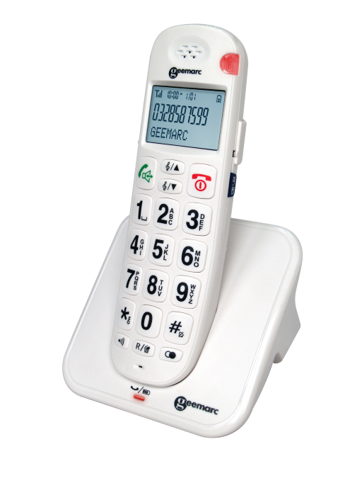 Festnetz: Schnurlostelefon AmpliDect 260 mit Sprachansage