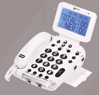 BDP400 - Festnetz-Telefon für Blinde und Sehbehinderte mit Sprachausgabe