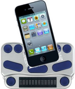 BraillePen und BraillePen12 mit dem Apple iPhone4, iPod ....