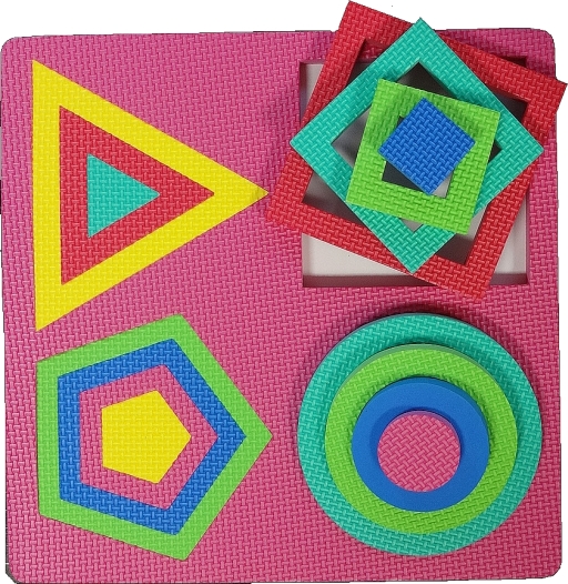 Geometrische Formen – Puzzle