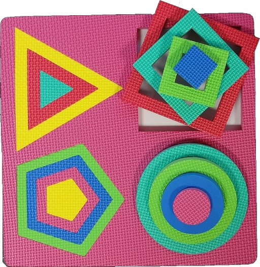 Geometrische Formen – Puzzle