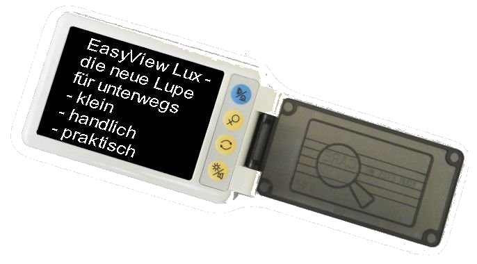 EasyView Lux - elektronische Lupe mit Griff