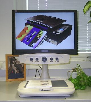 Bildschirmlesegerät EasyView Classic - das einfache Kameralesegerät mit TFT