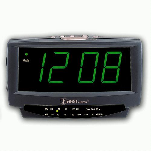 Radiowecker mit großer LCD-Anzeige