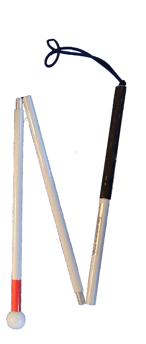 Kinderstock, Faltstock 3-teilig Aluminium, PU-Design, d&uuml;nn, gelb, FireCane