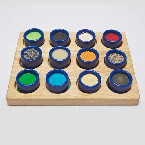 Touch and Match, Stoffe erkennen