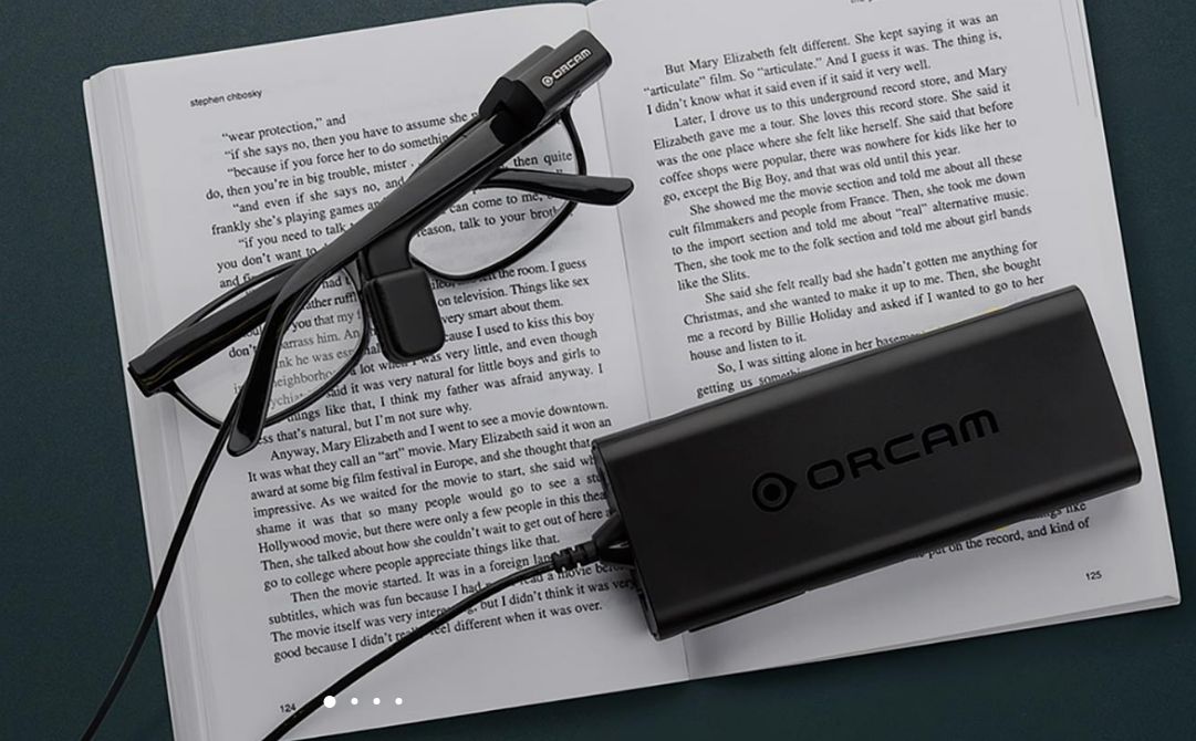 OrCam MyEye: Vorlesen, Erkennen, Treffen, Intelligente Mini-Kamera