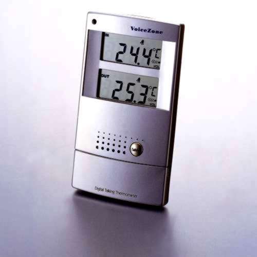 sprechendes Innen-/Außen-Thermometer