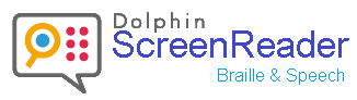Dolphin ScreenReader %DolVersion%» Sprachausgabe und Brailleunterstützung