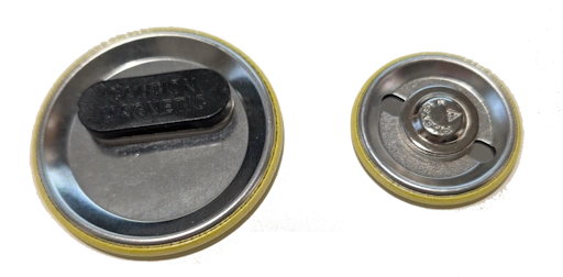 Anstecker Rückseite