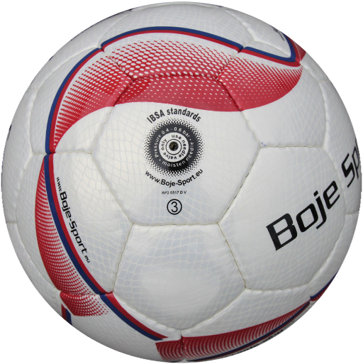 Boje Fussball für Blinde -IBSA - rot