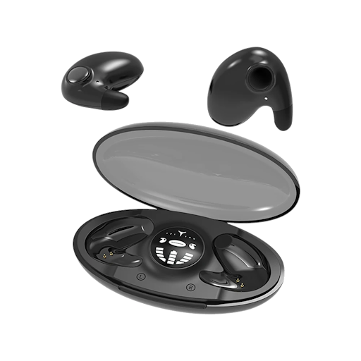 Bluetooth Dual-Stereo Kopfhörer, in-ear, schwarz