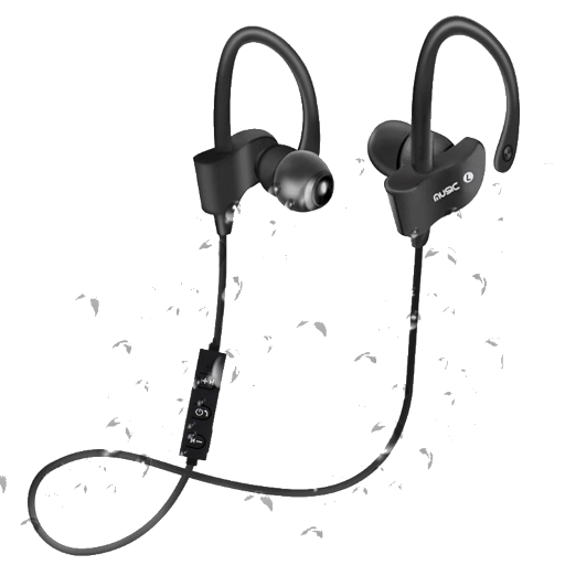 Bluetooth Ohrhörer mit Bürgel und Mikrofon, HiFi Stereo
