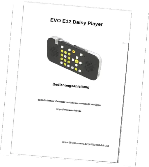 EVO E12 Anleitung EVO E12 Handbuch