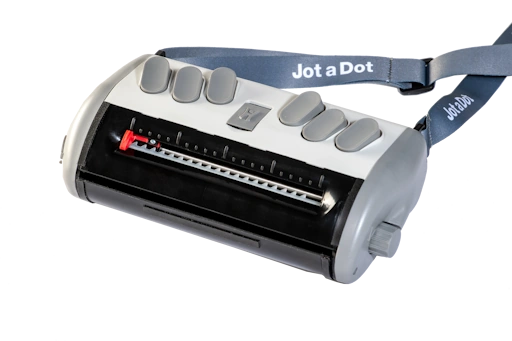 Jot a Dot, sehr kleine Punktschriftmaschine - Pocket Brailler