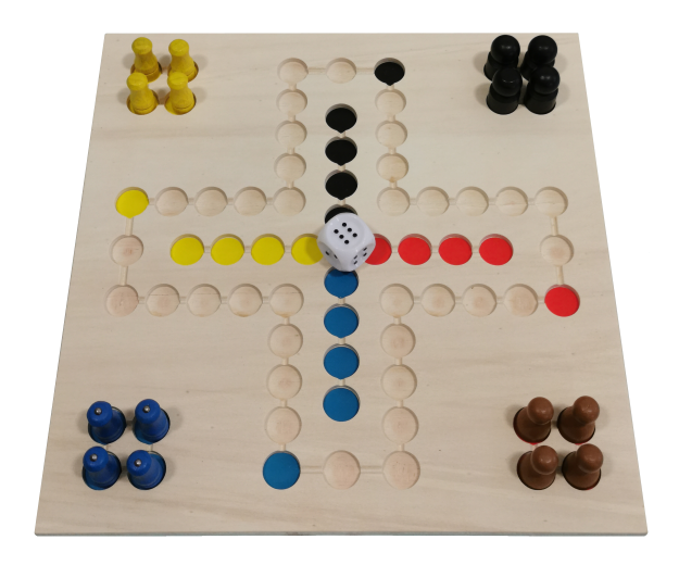 Taktiles Rausschmeisser für Blinde - Ludo - hell