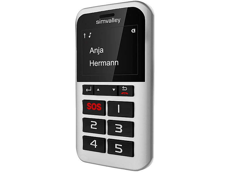 Mobiltelefon Komfort-Mobiltelefon, 5-Tasten,  RX-901 mit Garantruf