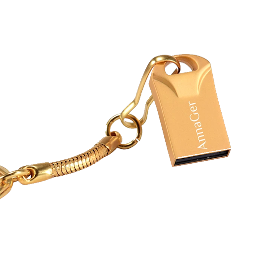 USB Speichersitck, Mini, 32GByte gold