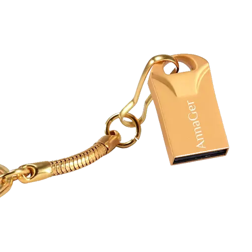 USB Speicherstick 32GByte gold, klein