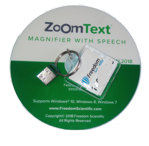 ZoomText Magnifier 2023 USB - überall verfügbar!